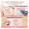 10 pcs 8.3 x 4.7 Blank DIY Craft Bag Canvas Pencil Case Blank Makeup Bags- Canvas Pencil Pouch Bulk Canvas Cosmetic Bag Multi-Purpose Travel Toiletry Bag Canvas Zipper Pouch